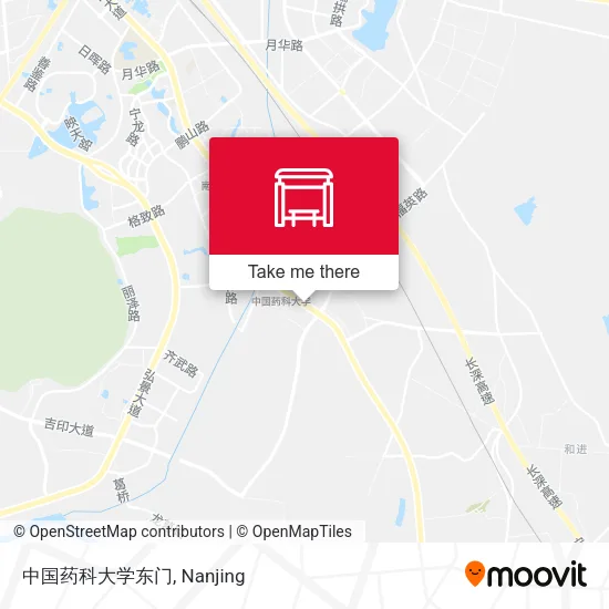 中国药科大学东门 map