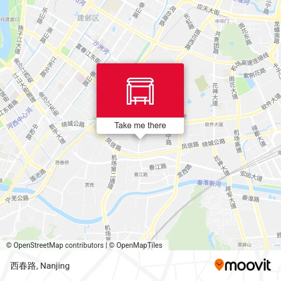 西春路 map