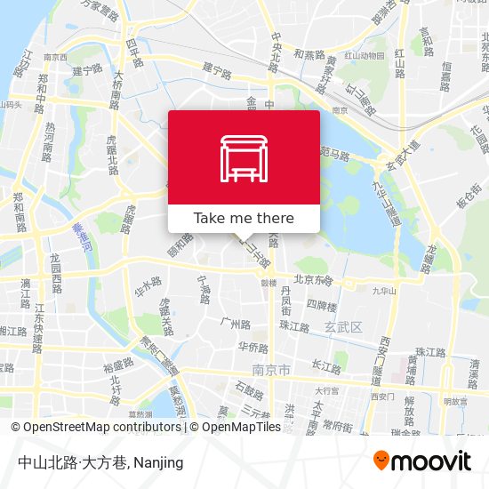 中山北路·大方巷 map