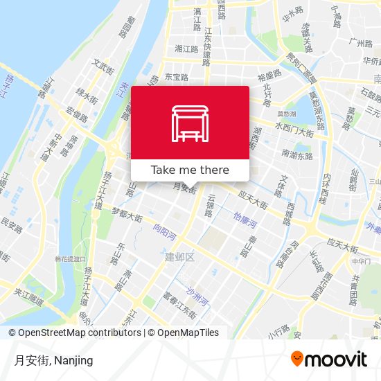 月安街 map