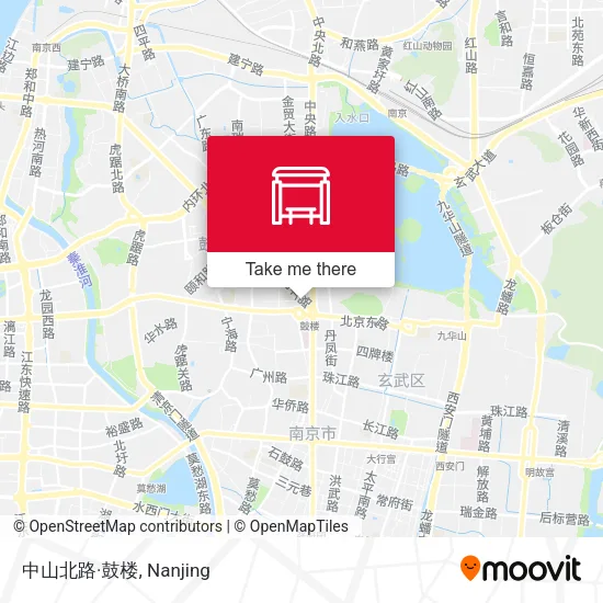 中山北路·鼓楼 map
