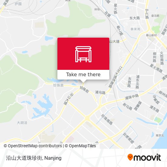 沿山大道珠珍街 map