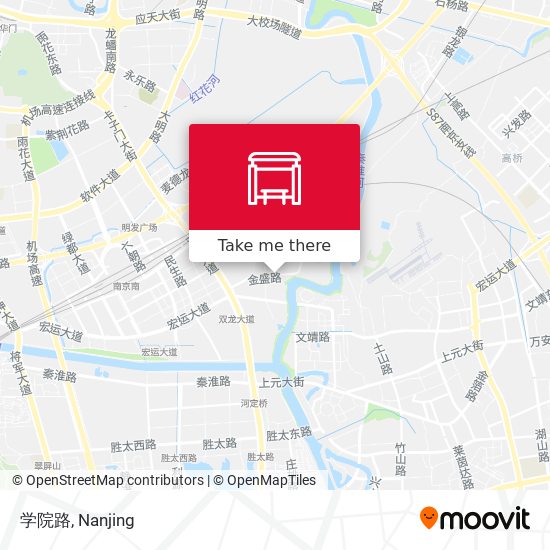 学院路 map