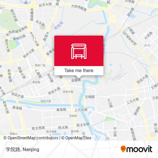 学院路 map