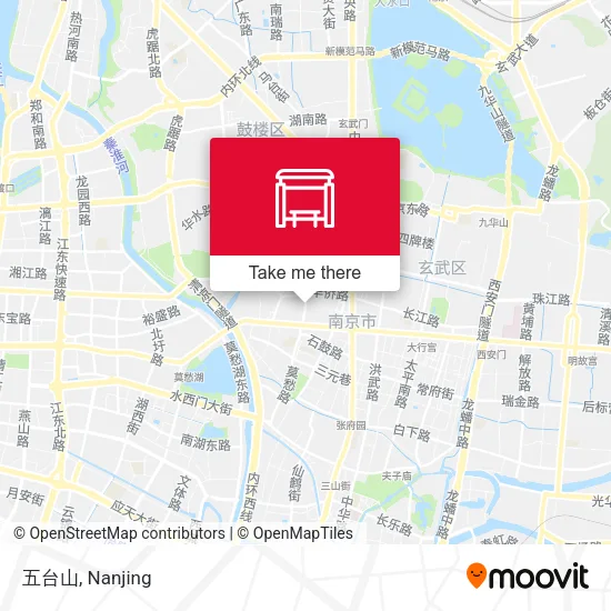 五台山 map