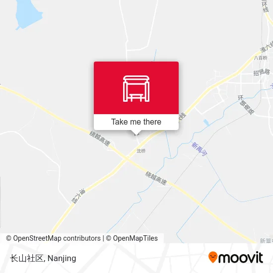 长山社区 map