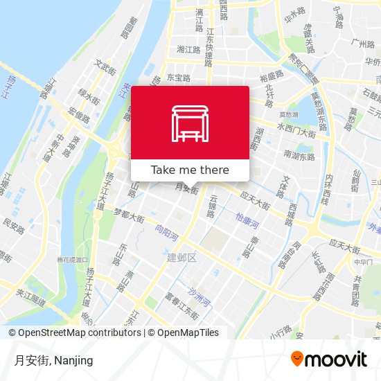 月安街 map