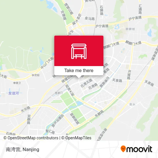 南湾营 map