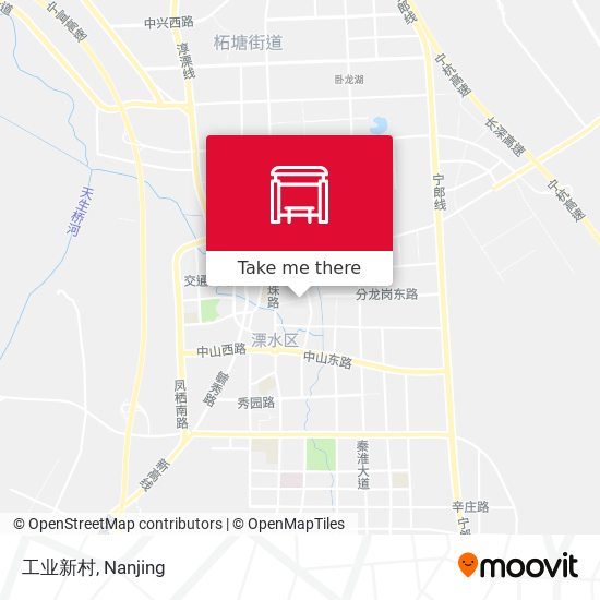 工业新村 map