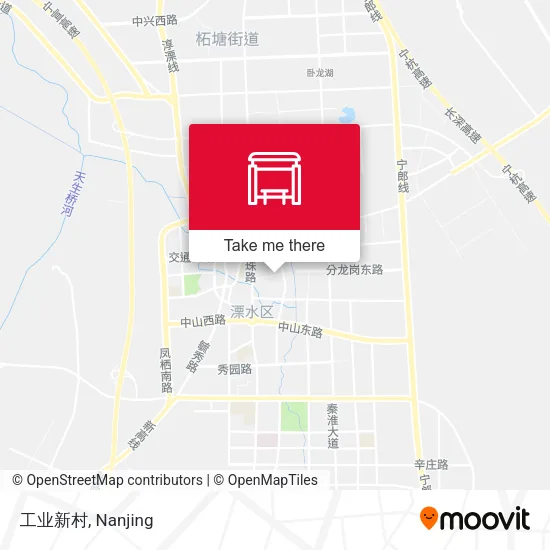 工业新村 map