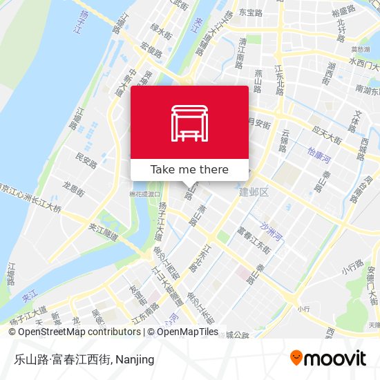 乐山路·富春江西街 map