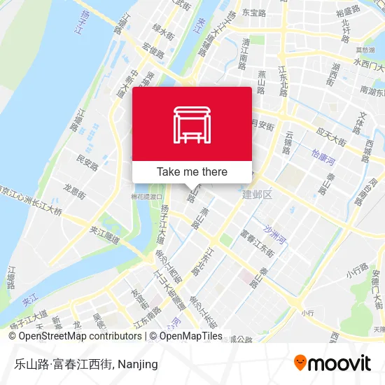 乐山路·富春江西街 map