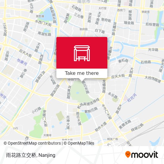 雨花路立交桥 map