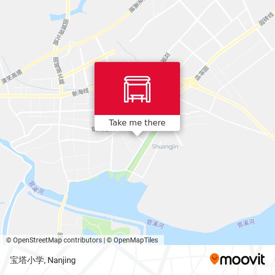 宝塔小学 map