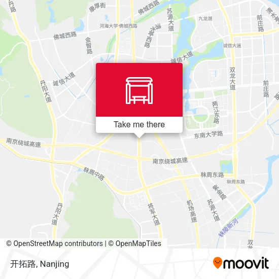 开拓路 map