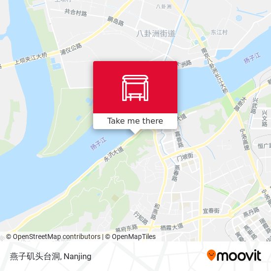 燕子矶头台洞 map