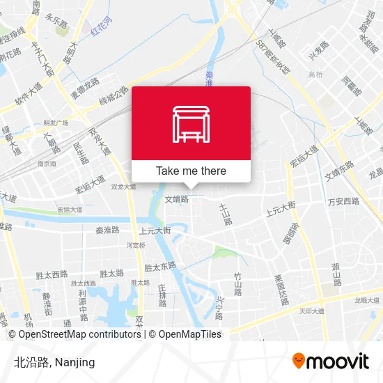 北沿路 map