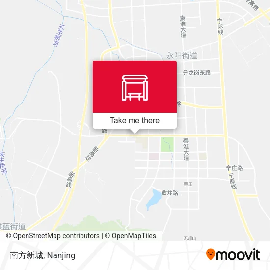 南方新城 map