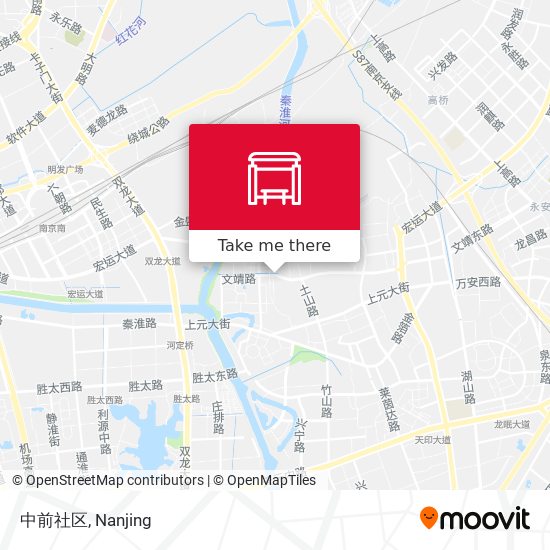 中前社区 map