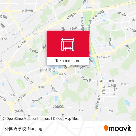 外国语学校 map