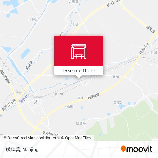 磁碑营 map