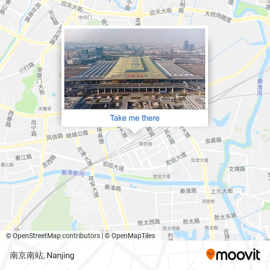 南京南站 map