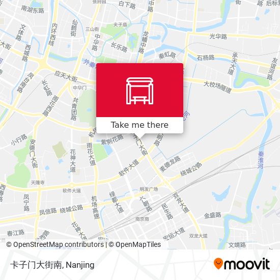 卡子门大街南 map