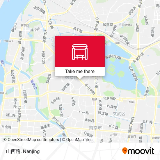 山西路 map