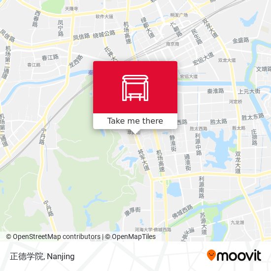 正德学院 map