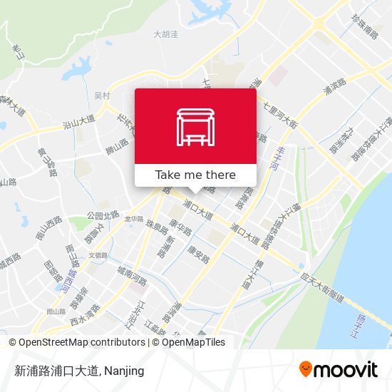新浦路浦口大道 map