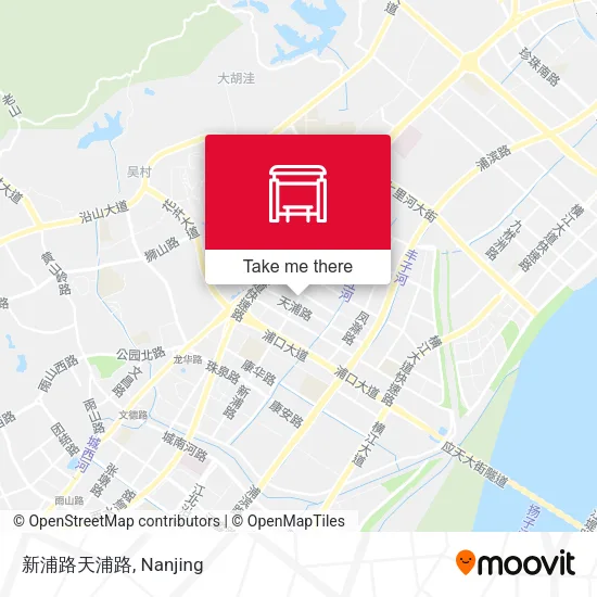 新浦路天浦路 map