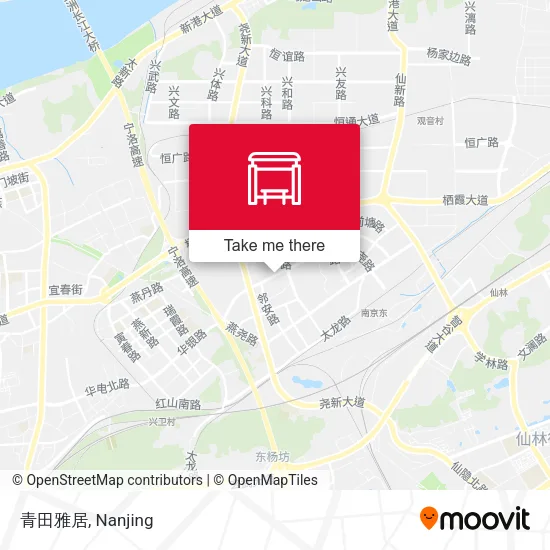 青田雅居 map