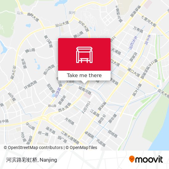 河滨路彩虹桥 map