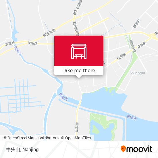 牛头山 map
