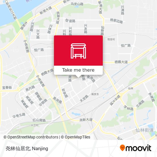尧林仙居北 map