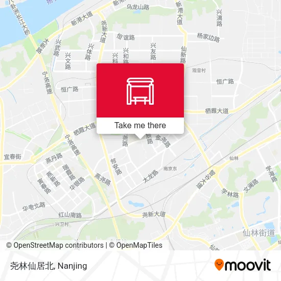 尧林仙居北 map