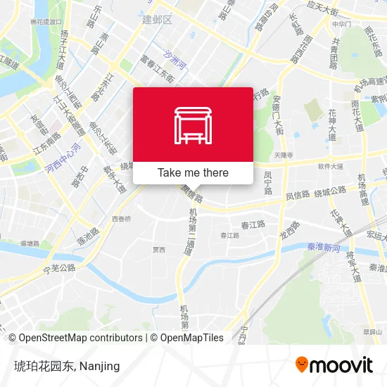 琥珀花园东 map
