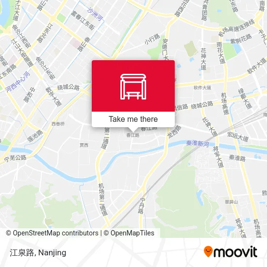 江泉路 map