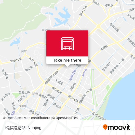 临滁路总站 map