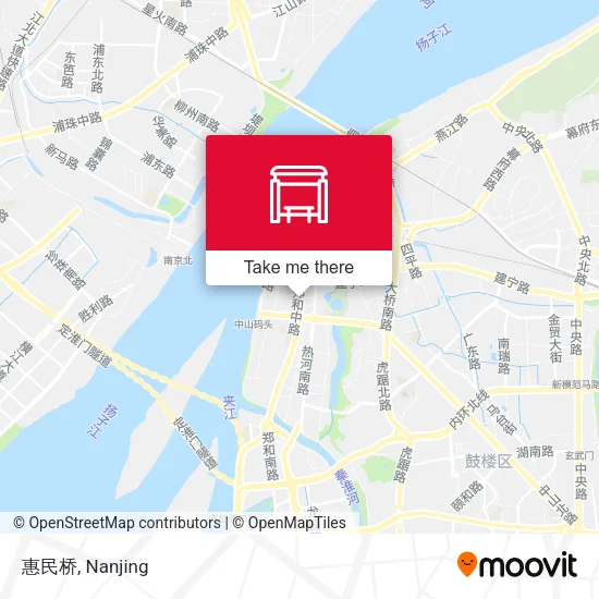 惠民桥 map