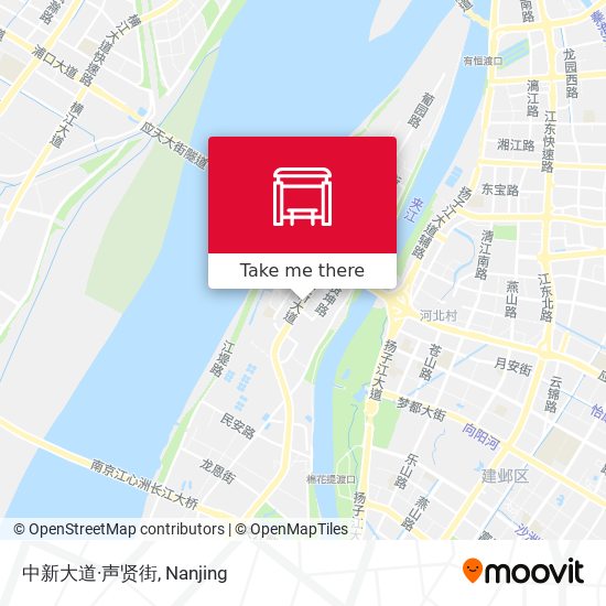 中新大道·声贤街 map