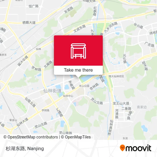 杉湖东路 map