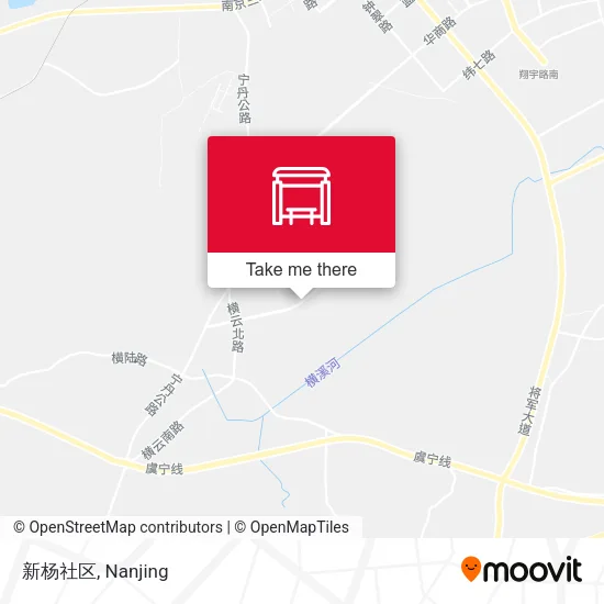 新杨社区 map