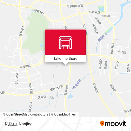 凤凰山 map