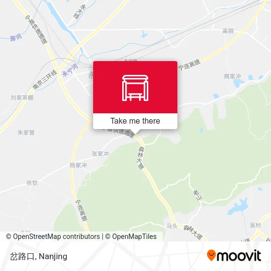 岔路口 map