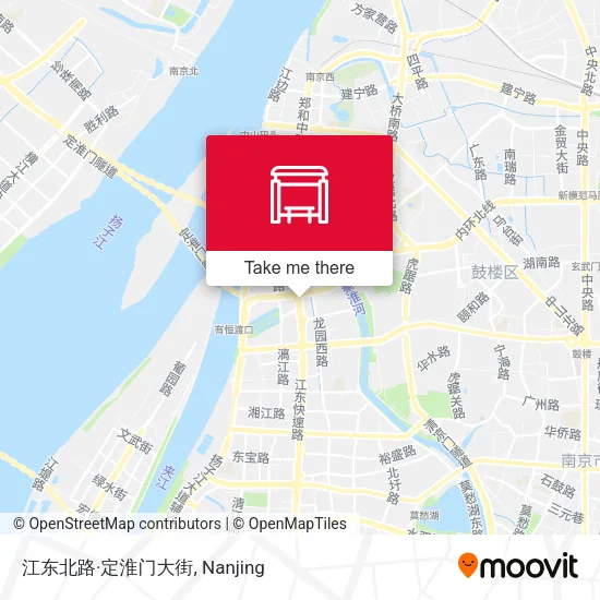江东北路·定淮门大街 map