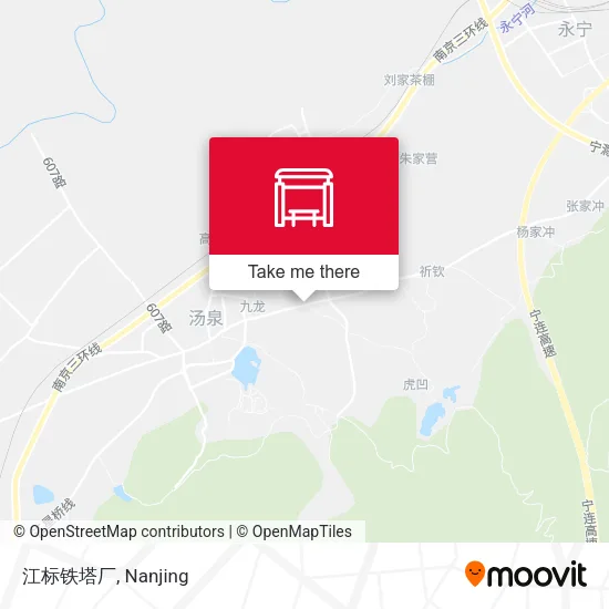 江标铁塔厂 map