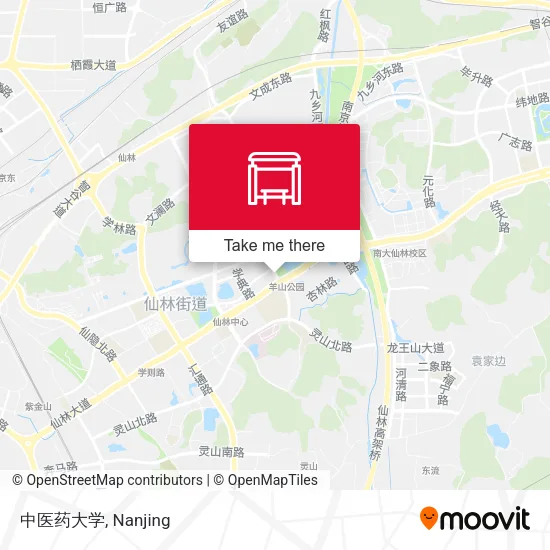 中医药大学 map