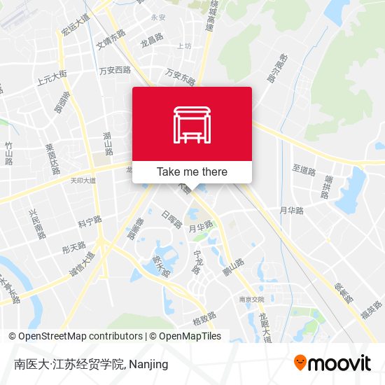 南医大·江苏经贸学院 map