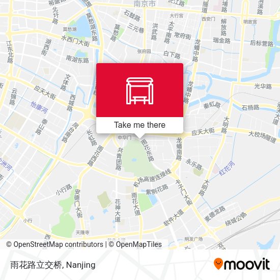 雨花路立交桥 map